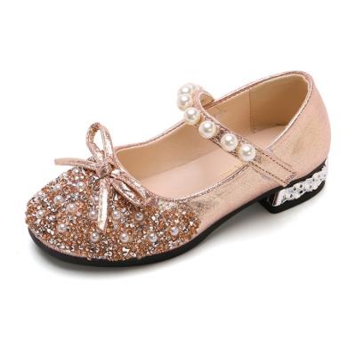 China czm12353a light soft sole girls shoes princess girl crystal shoes girls shoes for sale