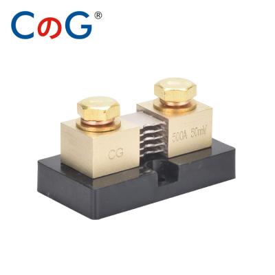 China The current copper + manganin CG type DC. FL-15 150-400A Copper Gauge 150A Alloy 50MV 100MV USA Customize Shunt Resistor For Base For Voltmeter for sale