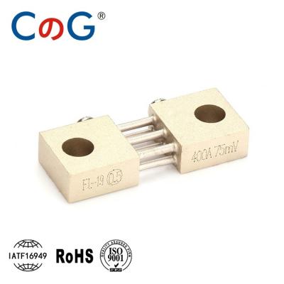 China The Manganin CG Copper + New Energy Type 1 shunt resistor. Base-mounted shunt resistors DC shunts for sale