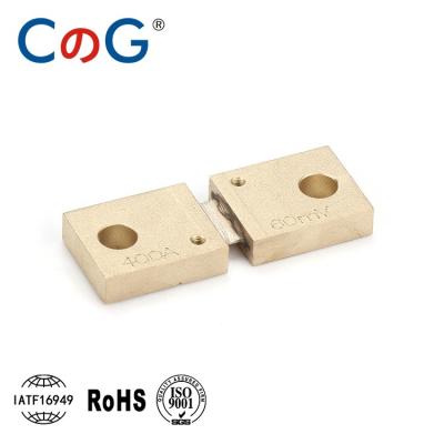 China Copper + manganin CG. Customized Type - 2 400A 60mV 50 Ohm Manganese Copper Shunt 200 Watt Turbine For Renault Scenic RF Resistor for sale