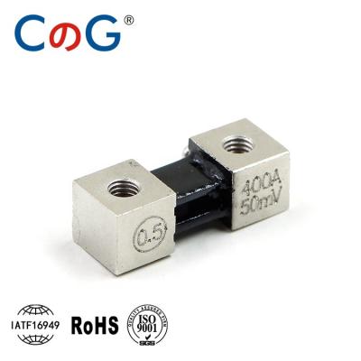 China Copper + manganin CG. Customized Type 7 400A 50mV DC Electric Current Shunt Resistor For Amp Panel Current Meter Monitor for sale