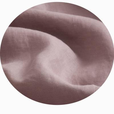 China Wholesale Oeko Linen Organic High Quality Pure French Linen Fabric Washed Linen Fabrics for sale