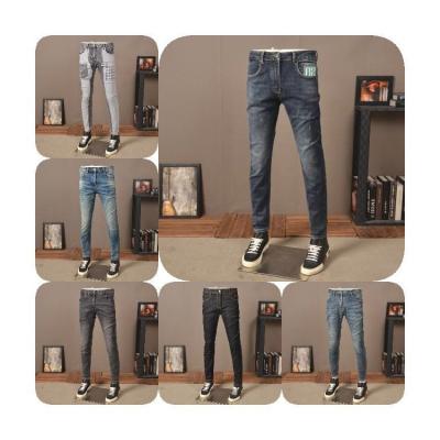 China Wholesale cheap mens highskinny jeans breathable denim pants ripped denimquality slim mens stretch jeans for sale