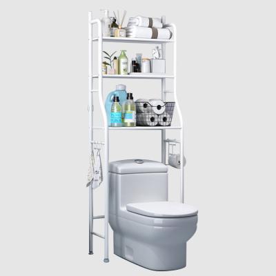 China Sustainable Bathroom Storage Rack Shelf Organizer Over Toilet Storage Shelf for sale