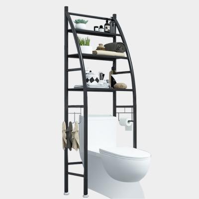 China Sustainable Bathroom Display Toilet Side Shelf Storage Modern Shower Room Set Shelf Brackets Above Toilet for sale