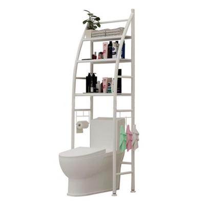 China Standing Type Good Price Good Quality Toilet Paper Holder Stand Corner Shelf White Bathroom for sale