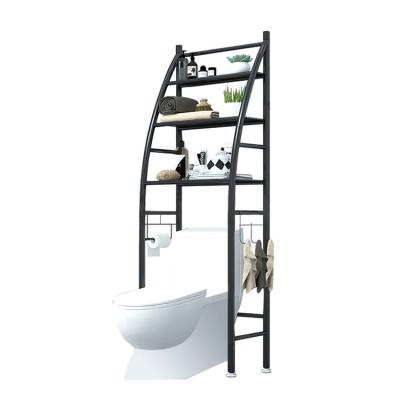 China Standing Type Made Of China Top Quality Bathroom Towel Buries Storage Toilet Rack for sale