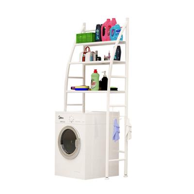 China Standing Type Sell Well New House Type Bathroom Shelves Storage Rack For Washing Machine for sale