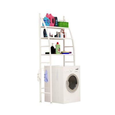 China Good Quality Cheap Standing Type Metal Tools Storage Rack Shelf Washing Machine Organizer for sale