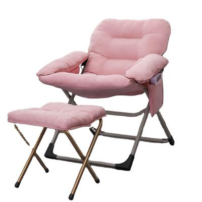 China Durable Foldable Using Low Price Modern Fabric Living Room Make Up Folding Chairs for sale