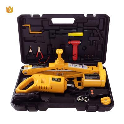 China Original Supplier E-HEELP 5T ZS5SJ-B01 120-470mm/170-520mm Car Electric Jack Scissor Jack Set With Electric Key for sale