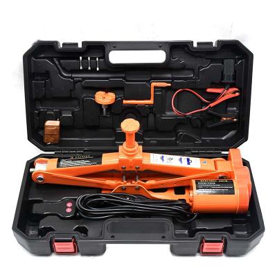 China Portable Car Jack Electric Car Jack Set 5 Ton 12v All-in-One Scissor Jack for sale