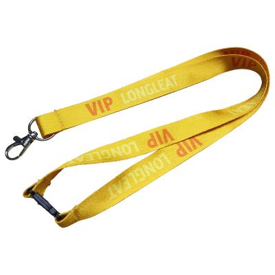 China Cheap Eco-friendly Recycled Material Sublimation Fashiontable PET Lanyard With Custom Logo for sale