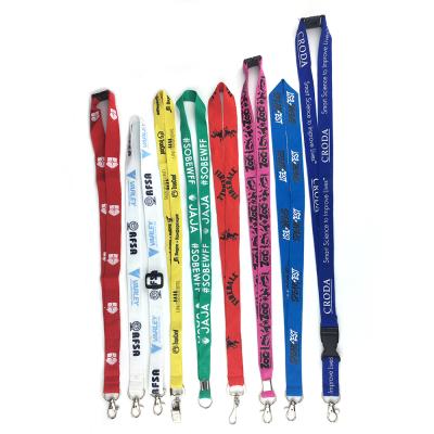 China Promotional Gift Personalized Hot Sales Rpet Lanyard Printing Recycling Bamboo Lanyard Rope With Logo Custom for sale