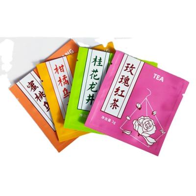 China Multi Color Customized Personal Moisture Proof And Multi Specification Heat Sealing Health Tea Pouch Drink Bag for sale