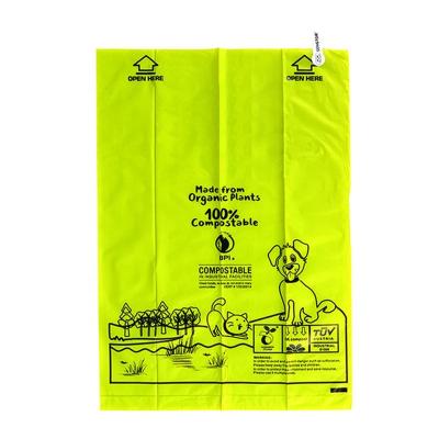 China Custom Wholesale BIODEGRADABLE Compostable Disposable Garbage Bag Eco Friendly Logo Pouch for sale