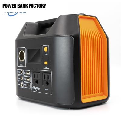 China Free Shipping High Capacity Lithium Battery Pack 110V/300W Outdoor Portable Backup Camping Solar Generator And Suit House Power Station 298Wh For Laptops for sale