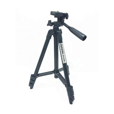 China Camera Tripod Black Matt Lightweight Portable Aluminum Tripod 4 Flexible Pitch Stand 3120 For Digital Cameras for sale