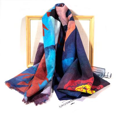 China Wholesale 100% CASHMERE Pashmina Scarf Winter Black Wool Scarf 100% Cashmere Scarves for sale