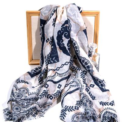 China 100% Custom CASHMERE Print Scarves Fashion Trend Spring Summer Other Scarves And Shawls for sale