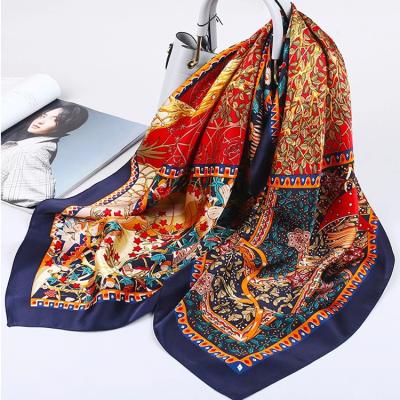 China Fashionable 100% Silk Good Quality Luxury Elegant Soft Scarf Comfortable Silk Scarf Shawl for sale