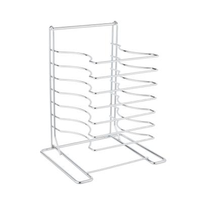 China Custom High Quality Metal Plate Holder Display Rack Metal Hair Rack Extension Display Manufacturer for sale