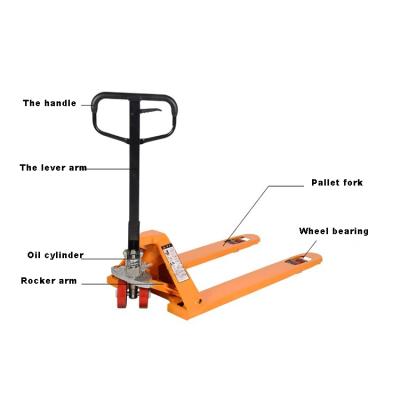 China Factory Good Quality Workshop Pallet Truck Hydraulic Pump Hand Pallet Truck for sale