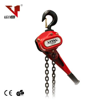 China Construction Hoist Round Hand Pusher Harga Beaver Lever Chain Block 5 Ton 250kg for sale