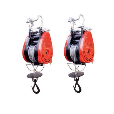 China Micro Electric Hoist 220v Goods Small Family Hoist Hoist Crane for sale