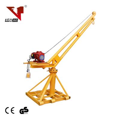 China Other House Flat Roof Lifting Crane Mini Winch Hoist Electric Single Beam Crane for sale