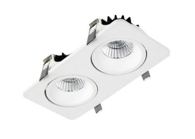 China La MAZORCA principal doble llevada ahuecó el flujo luminoso interior 1300LM de Downlights 1300lm 16w en venta