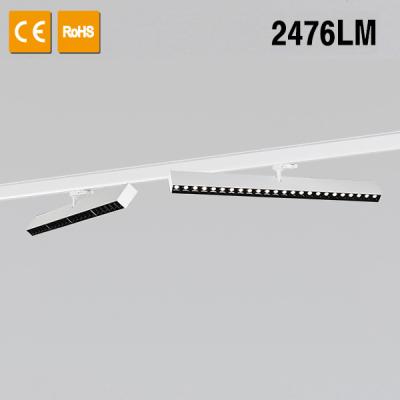 China 2500LM llevó la luz linear de la pista, pista industrial que encendía 40w la aprobación del CE ROHS en venta