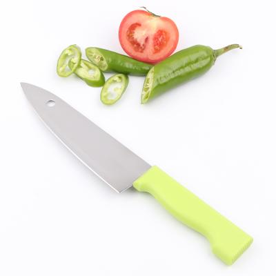 China Modern Made In China Kitchen Knives High Quality Stainless Steel Round Hole Fruit Knife for sale