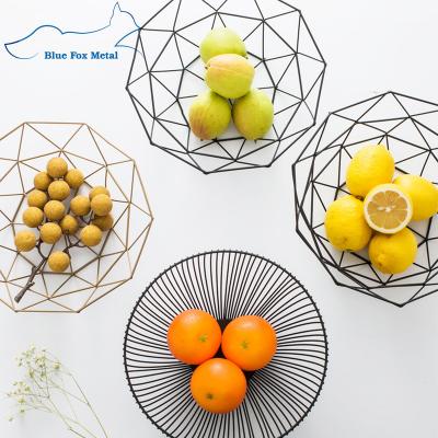 China Wire Modern Kitchen Vegetable Fruit Storage Basket for sale