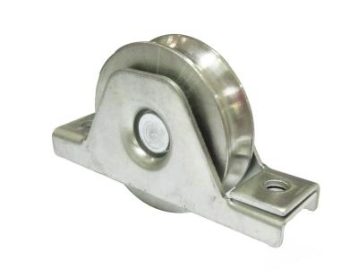 China Lower Noise Hot Sale U Groove Door Wheel With Internal Bracket For Sliding Door Accessories for sale