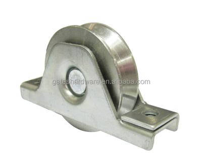 China Galvanized Steel Y H U V Groove Sliding Door Wheel Sliding Door Roller for sale