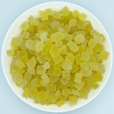 China 100% Dried Natural Color Yellow Papaya Dehydrated Papaya Dice 8-10mm for sale