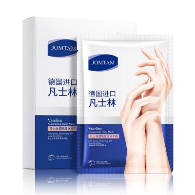 China All Men And Women Moisturizing Smoothing Whitening Niacinamide Hand Mask for sale