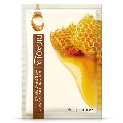 China All Single Package Wholesale Honey Rose Facial Moisturizing Plant Care Cosmetic Face Mask for sale