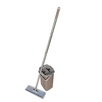 China Durable 360 ​​Wiper Flat Telescopic Pole Automatic Magic Broom for sale