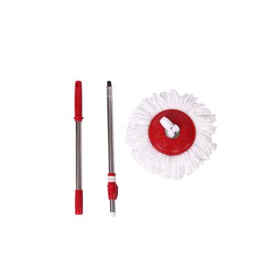 China Long Handle 360 ​​Rotation Sustainable Telescopic Plastic Floor Cleaning Mop With Bucket for sale