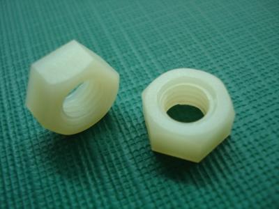 China Nylon66 Hex Nuts Nylon Plastic Hex Nuts (M2-M20) for sale