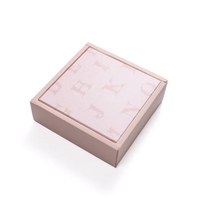 China Customized Small Square Rigid Cardboard Recyclable Full Color Printing Chocolate Candy Birthday Wedding Keepsake Gift Packaging Box for sale