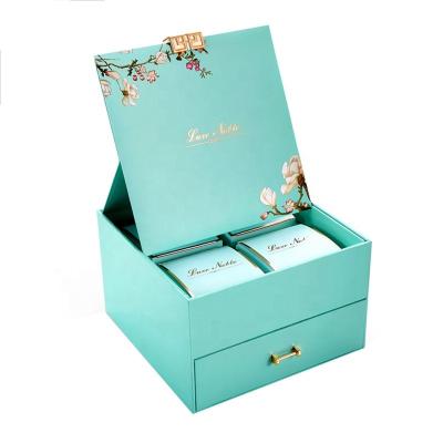 China Luxury Logo Jewelry Boxes Fancy Cardboard Chocolate Cookie Packaging Multilayer Drawer Box Custom Paper Luxury Gift Box for sale