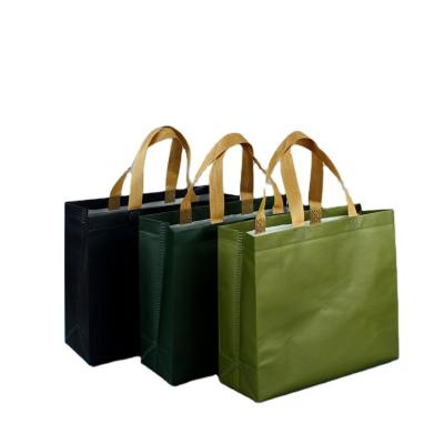 China Factory Grocery Wholesale Tote Reusable Bag Biodegradable Recycle pp nonwoven fabric eco-friendly non woven bags with printing logo for sale