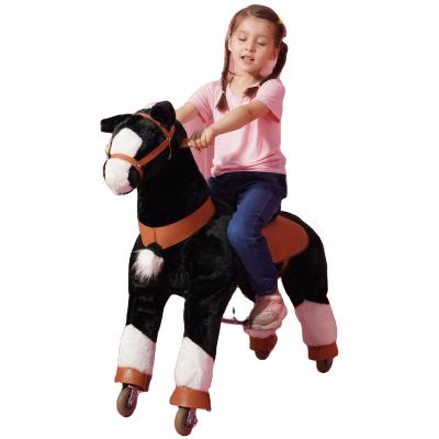 China Ride On Toy Ponyfunny Plush Toy Horse Riding Ride On Toy Pony Horse New Arrival Style Scooter Baby Walker for sale