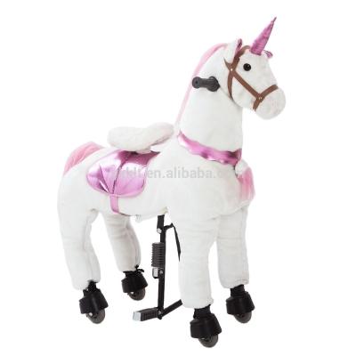 China Ride On Toy PonyFunny Ride On Mechanical Toy Unicorn Pony Scooter Walking Ride On Bouncy Horse for sale