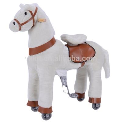 China Ride On Toy Ponyfunny Kids Mechanical Toy Horse Hobby Plush Little Pony Ride A Horse In Spanish for sale