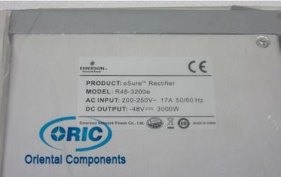 China Variable 200 - 250 VAC regularon la fuente de alimentación, rectificador R48-3200e de la fuente de alimentación en venta