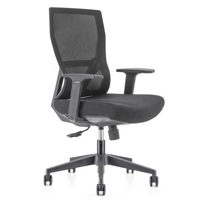 China Fashionable (Hight) Staff Dorms Office Chair Classic Frame Office Chair Black Mesh Plastic Adjustable Office Chair for sale